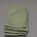 Demetex Green Placemats Set of 6 Washable Place Mats Heat Resistant Table Mats Sage Placemat for Kitchen Dining Plate Tables, Green