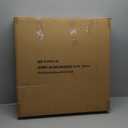 The B-Style Large Wall Clock 24 inch Moving Gear Wall Clock Oversized Vintage Farmhouse Wall Clocks for Living Room Decor Rustic Industrial Wood Clock (Gray and White)