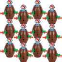 ArtCreativity Pop Up Pirate Party Favors for Kids - Set of 12 Toys - Mini Favor Set with 1 Figure and 4 Toy Swords Each - Themed Supplies for Kids Birthday