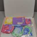 HOUSE OF PARTY Valentine's Rainbow Balloon Arch Kit with Banner  Assorted Color Balloon Garland, Colorful Fiesta Carnival Circus Balloons for Party & Christmas Decor