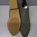 JITUUE Ankle Booties for Women,Women's Casual Dress Low Heeled Booties. V Cut Fashion Thick Heel Design Shoes.(Size 5)