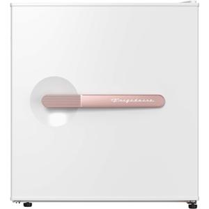 Frigidaire, 1.6 Cu. Ft. Retro Series Compact Refrigerator, Built-In Side Bottle Opener, Soft RoseGold