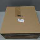 Zubebe 2 Pcs 12 Inch Glitter Lightbulb Shaped Ornament - Large Christmas Bulbs for Outdoor Tree Decorations - Plastic Light Bulb Hanging for Holiday Party