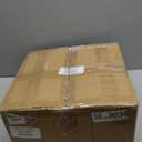 Zubebe 4 Pcs Extra Large Christmas Ball Ornaments Glitter 8'' (200 Mm) Giant Oversized Plastic Xmas Ball Big Hanging Christmas Tree Ornaments for Holiday Party Outdoor Decor(Shiny Rose Gold)