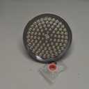 High Pressure Shower Head - Anti-Clogging Silicone Nozzles - 2.5 GPM Removable Restrictor - Easy to Clean Adjustable Replacement - easy to install with Plumbers Tape - 6 inch - Classic Chrome Finish