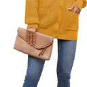 QUALFORT Women’s 100% Cotton Knit Cardigan Sweater – Oversized Fit, Button-Down Open Front, with Pockets, Large