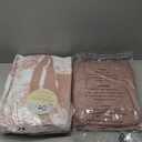 BLOOMHAVEN King Comforter Set -7 Pieces Pink Floral Comforter Set for All Seasons, Bed in a Bag King with Botanical Flowers Comforter, Sheets, Pillowcases & Shams (Rose), King
