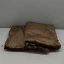 PRIMROSE 100% Full Blackout Brown Velvet Curtains 90 inch Long for Living Room,Set of 2 Liner Rod Pocket Back Tab Thermal Window Curtains Room Darkening Heavy Decorative Curtains Drapes for Bedroom