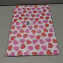 WRAPAHOLIC 50 Sheets Valentines Day Paper Place Mats - 11 x 17 Inch Disposable Placemat Love Heart Decorative Paper Table Mats for Dinner Table Setting Holiday Party Supplies