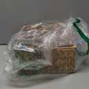 StorageWorks Wicker Silverware Organizer with Handle, Water Hyacinth Kitchen Utensil Holder, Large Utensil Holder for Kitchen Counter, Spoon Forks Cutlery Caddy, Paper Plate Dispenser for Countertop