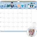 2 x Lbylyhxc 2026 Calendar - 18 Monthly Wall Calendar 2026 from January 2026 to June 2027, 14.8 x 11.5 Inches.Thick Paper includes major holidays and dedicated space for notes and important dates (Wall Calendar Festivals)