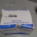 100 Pack 1ml Syringes with Needle - 27G 1/2 inch Disposable 1cc Luer Lock Syringe for Scientific Lab Use, Sterile Individually Wrapped