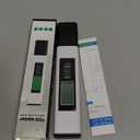 TDS Water Tester, 4 in 1 TDS Meter Digital Water Tester, Accurate and Reliable Digital TDS EC & Temp(C,F) Meter, 0-9990PPM Water Quality Tester for Drinking Water RO/DI System Aquarium White 6.1In
