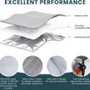 DOUBFIVSY 2PCS Palm Tree Root Protectors, Oxford Cloth Tree Root Freeze Protectors with Ground Nails, 3 Layers Freeze Protection Tree Trunk Protector for Outdoor Cold Weather Plants Root Protection