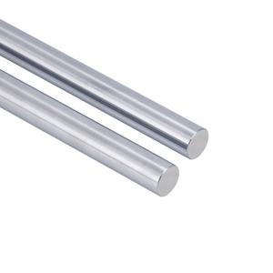 2Pcs 10mm x 300mm (0.394 x 11.81 inches) Vigorous Linear Motion Rods, Case Hardened Chrome Shaft Linear Rail Guide Shaft for 3D Printer, DIY, CNC - Metric h8 Tolerance