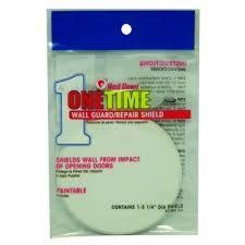 Red Devil 122212 Onetime Wall Shield 3.25", White, 4 Pack