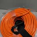 RV 30 Amp to 110 Adapter Extension Cord 15 FT, NEMA TT-30P to NEMA 5-15R Heavy Duty Outdoor RV Electrical Adapter with Grip Handle, 12AWG 15Amp 125V 1875W, Black-Orange, ETL Listed
