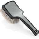 Detail Factory - ProGrip XL Tire Brush - Ergonomic ProGrip Handle - Stiff Synthetic Bristles to Cut Through Grime - Grey and Black (Gray)