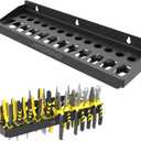 UNITEDPOWER Pliers Holder, Wall Mount Storage Rack Organizer for Workshop, Shed, Garage, Home, Stores up to 12 Pliers or Small Tools