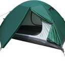 WILDROOTS Backpacking Tent, Mountain Hiking Tent for 2 Person, 4 Season Lightweight Camping Tent (blackish green)