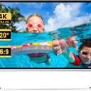 Projector Screen Outdoor, Vamvo Portable Projectors Screen with Aluminum Alloy Stand 120" Foldable Screens, 10 Feet Indoor Movie Screens with Carrying Bag for Home Theater Backyard Movie Night