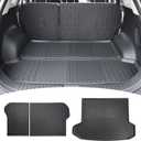 Cargo Liners for 2023-2026 Kia Sportage with Subwoofer, Trunk Mat with Seat Back Cover Accessories All Weather Rear Cargo Mat Backrest Protector(Only for SX X-Pro Models)