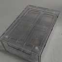 YINGRACE 7 Pack Fridge Organizer Bins, Stackable Refrigerator Organizers and Storage, With a Pull-out Drawer, BPA-Free Clear Containers For Fruit, Vegetable, Drinks