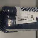 Colorxy Indoor Door Mat, Non-Slip Absorbent Resist Dirt Entrance Mat, Sturdy Low-Profile Inside Floor Mats, Washable Front Entry Doormats for Entryway, 30''x17'', Navy