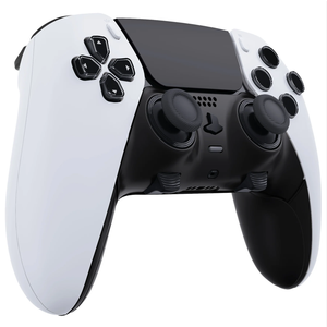 eXtremeRate Luna Redesigned The Great Wave Front Shell Touchpad Compatible with ps5 Controller BDM-010 020 BDM-030 040 050, Replacement Faceplate Custom Touch Pad Cover Compatible with ps5 Controller