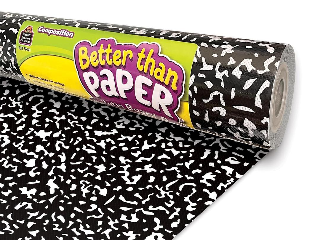 Teacher Created Resources Composition Better Than Paper Bulletin Board Roll (TCR77441)