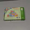 SYSKENI 35PCS Magnetic Blocks Travel Set, Mini Magnetic Blocks Travel Toys for Kids Ages 3-5 4-8, Portable Magnet Cubes STEM Learning Toys with Portable Iron Storage Box Christmas Birthday Gifts