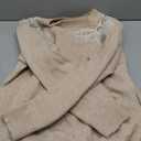 ZESICA Women's Fall Long Sleeve Sweaters 2026 Crew Neck Knit Loose Dressy Pullover Tops Winter Trendy Outfits XL