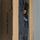 Portable Steam Sauna at Home, 9 Levels Heating, Sauna Tent for Home with Steamer and Folding Chair, Sauna for Relaxation, Detoxification, Spa (Black)