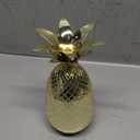 Stainless Steel Pineapple Cocktail Mixer Drinking Shaker Accessories Pineapple Shape Cocktail Cup, Gold