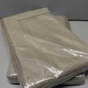 2 x PLEASOR Front Door Mat, Absorbent Dirt Trapper Welcome Door mat Indoor, Non Slip Machine Washable Entryway Rug, Dog Door Mat, Low Profile Doormat for Front and Back Doors, 20x32, Taupe (2'8" x 1'8" (Rectangular))