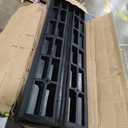 VEVOR Rubber Curb Ramps for Driveway, 2 Pack Threshold Bridge, 33069 lbs Load Capacity, 2.5" Rise, with Reflective Safety Strips, Ideal for Cars, RVs, Scooters and Motorcycles to Prevent Car Scraping