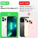 LOVE 3000 Designed for iPhone 13 Pro Max Case, Premium Silicone with [Soft Anti-Scratch Microfiber Lining] Shockproof Protective Phone Case for Men Women Girls 6.7", Calke Green
