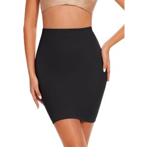 Womens Shaping Half Slip Dress (Black, S)