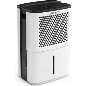 AIRPLUS 4500 Sq. Ft Dehumidifiers for Home, 70 Pints Dehumidifier for Basement with Drain Hose, Continuous Drainage, Intelligent Humidistat, Dehumidifier for bathroom, bedroom, Large Room