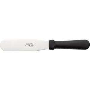 Ateco Ultra Straight Spatula with 6 by 1.5-Inch Stainless Steel Blade, Plastic Handle, Dishwasher Safe, Silver