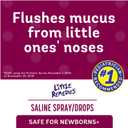 Little Remedies Sterile Baby Saline Nasal Spray and Drops, Safe for Newborns to Relieve Stuffy and Dry Noses, 0.5 Fl Oz, Pack of 3