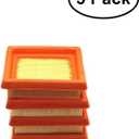 5 Pack 4134 141 0300 Air Filter Replace for Stihl 41341410300 Compatible With STHIL FS120 FS200 FS250 FS300 FS350 FS400 FS450 ZENOAH BCZ4500 BCZ5000 String Trimmer Brush Cutter