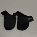 Welnove Gel Heel Protector Cups, Inserts Pads for Women Men, Plantar Fasciitis, Heels Spur Pain Relief, Achilles Tendonitis Dry Cracked Heel Support Cushion Black (W 4.5-9 / M 5-8)