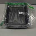 Zentriqlla 4 Pack Baking Pan, Rectangle Carbon Steel Cake Pan, 12.6 x 8.6 Inch Heavy Duty Nonstick Deep Oven Cookie Sheet Tray for Brownies, Lasagna, Sheet Cakes, Roasting Vegetables, BPA Free