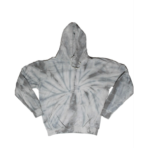 Silver Pinwheel Pullover Tie Dye Hoodie Sweatshirt-Men Women Teens, XL