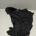 LANSHULAN Women Gothic Bat Sleeve Lace Patchwork Velvet Goth Vintage Dress for Halloween Costume (XX-Large)