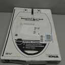 KOHLER 20110-0 Brevia, Slow Close Toilet Seat, Elongated Toilet Seat, Grip-Tight Bumpers Quick-Attach Hardware, White