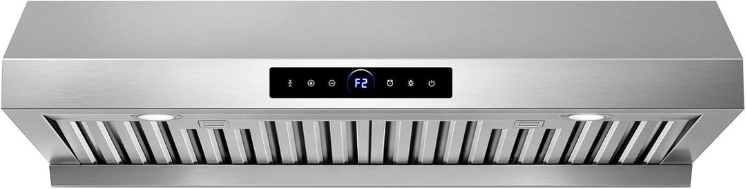 NEW 30 Inch Under Cabinet Range Hood 1200 CFM, Sloping Design
