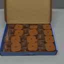 24 Pcs Chair Leg Floor Protectors for Hardwood Floors Square Silicone Covers to Protect Wood Tile Floors Felt Pads Furniture Leg Caps Anti-Scratch Reduce Noise (Fit:1-1/16" to 1-5/8")