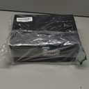 MPROCU Large Bamboo Stash Storage Box with Lock, Decorative Box Set Includes Jars & brush Black